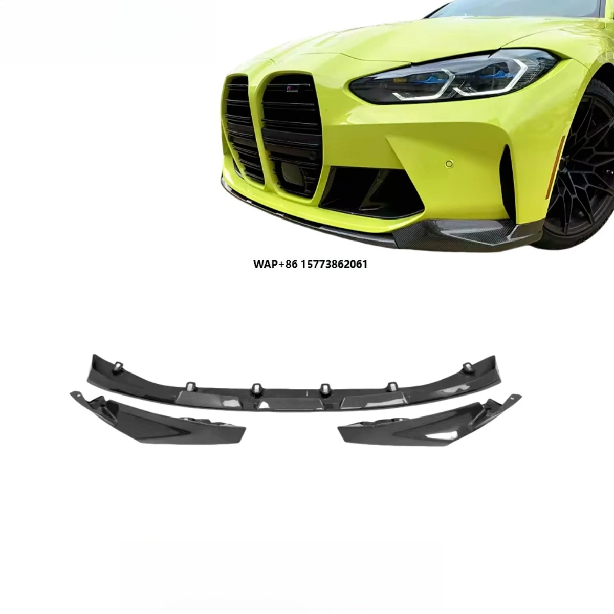 

G80 G82 M3 M4 2022 MPF Style High Quality Carbon Fiber Front Lip Front Bumper Lip for