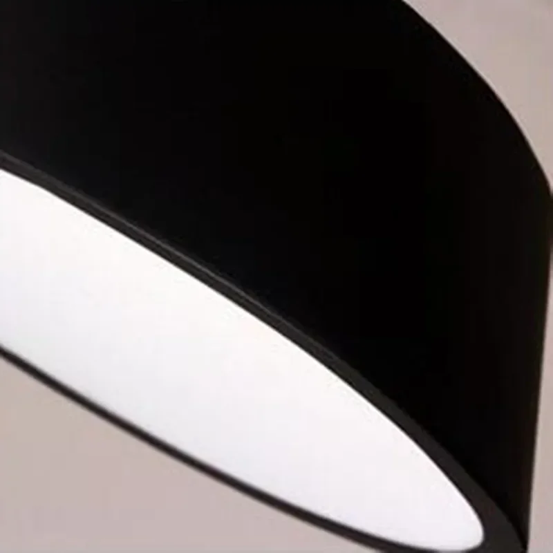 Modern Ceiling Light LED Lamp Diameter 25cm Iron Baked Paint Body Acrylic Faceplate Panel For Bedroom LED Light Fixture