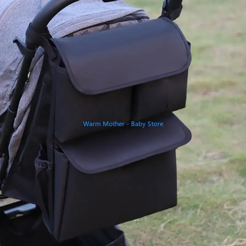 

Сумка-органайзер для колясок, сумка для хранения с 8 отделениями, большая вместительная сумка для колясок, аксессуары для сумка