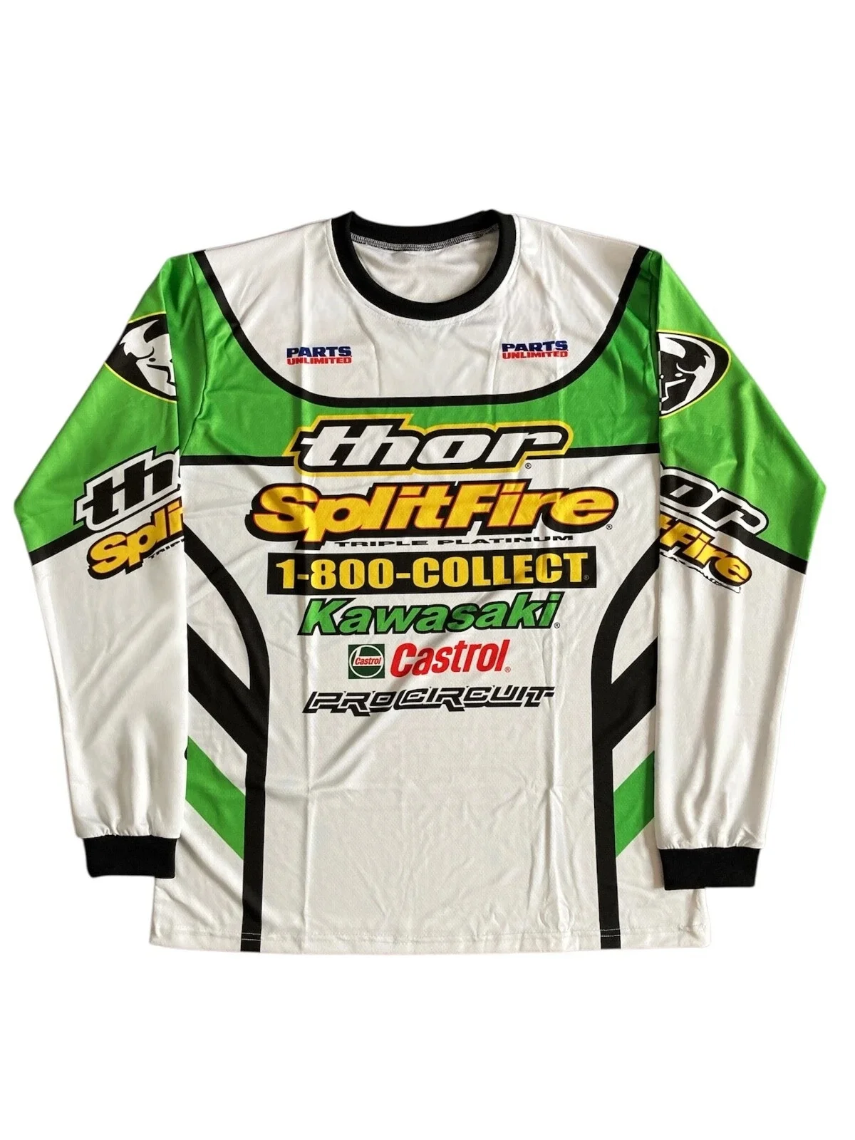 

Kawasaki Motorcycle Racing Team Men T-shirt Long Sleeve Spring Autumn Women Tee Shirts 2025 New Sports Children Clothes Tops