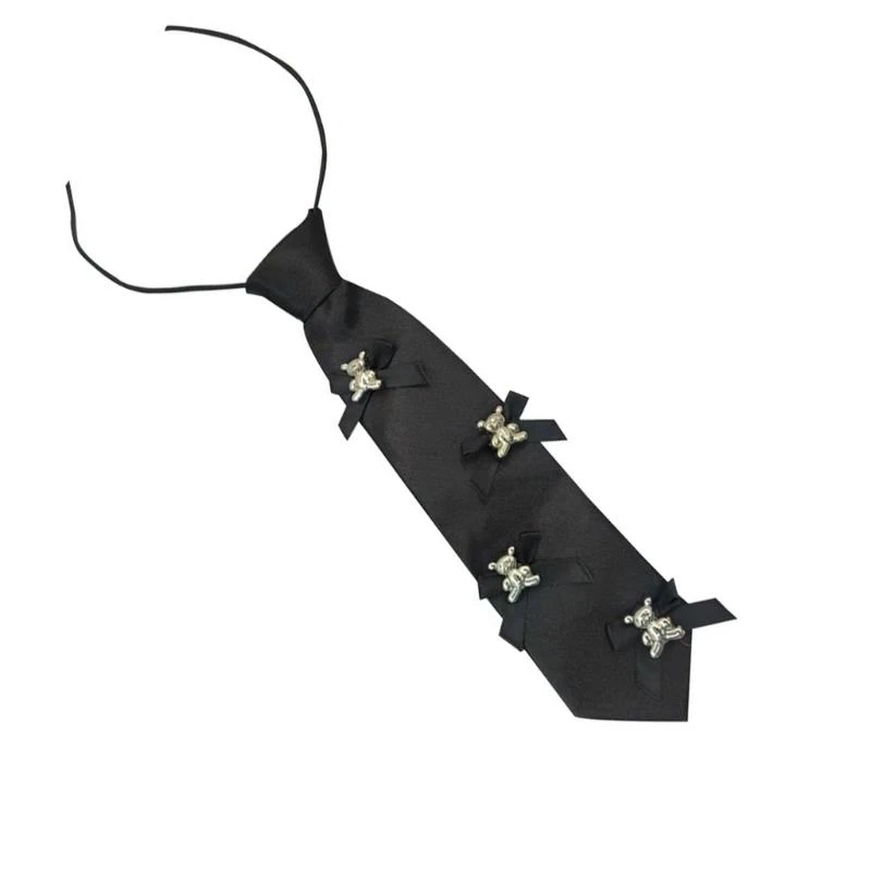 E56A Elegant Tie For Daily Wear Business Meetings Soft Breathable Easy To Maintain
