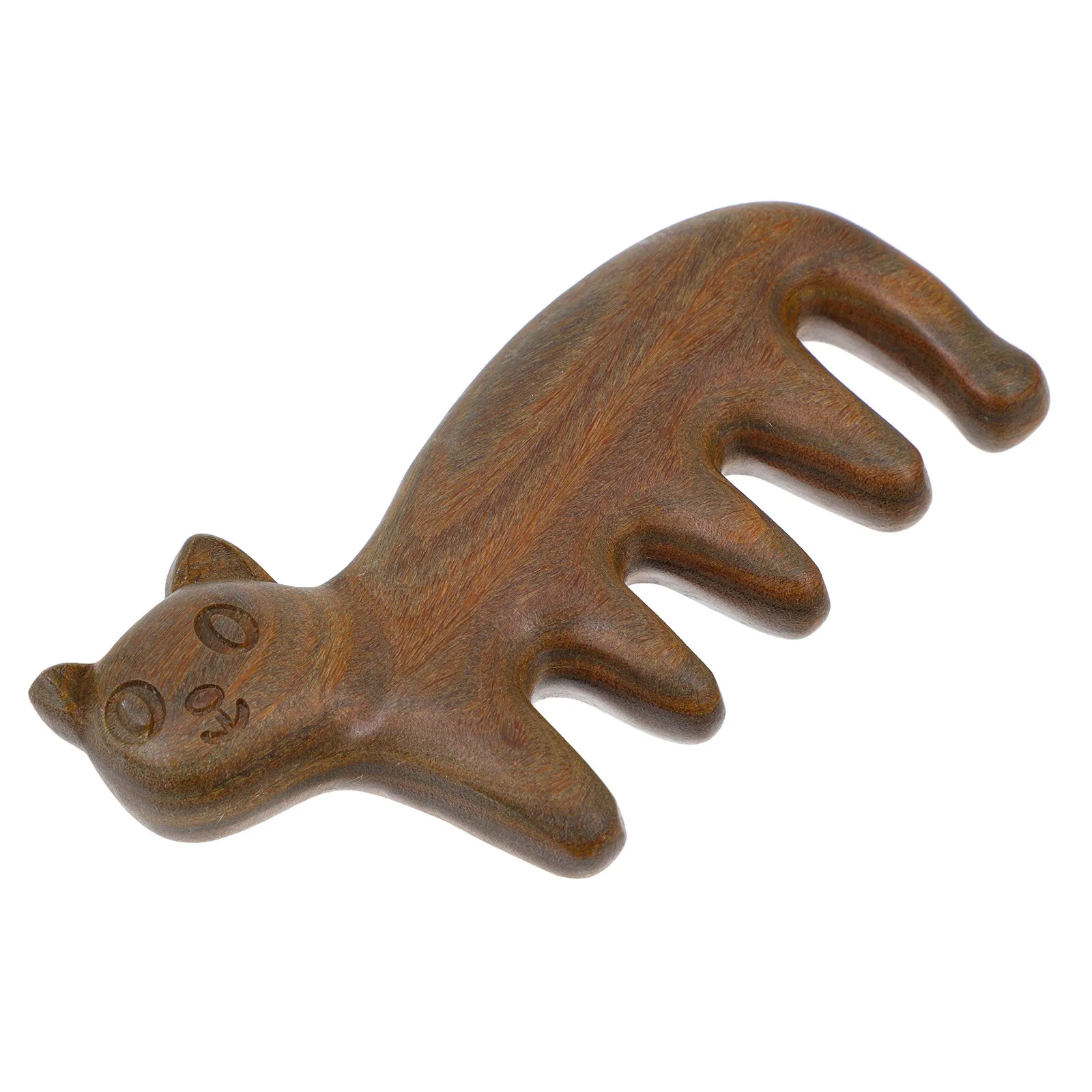 

1 шт. Премиальный массажер для кожи головы из палисандра, эргономичный ручной инструмент для массажа головы, снятия стресса, стимуляции акупунктурных точек, для домашнего использования