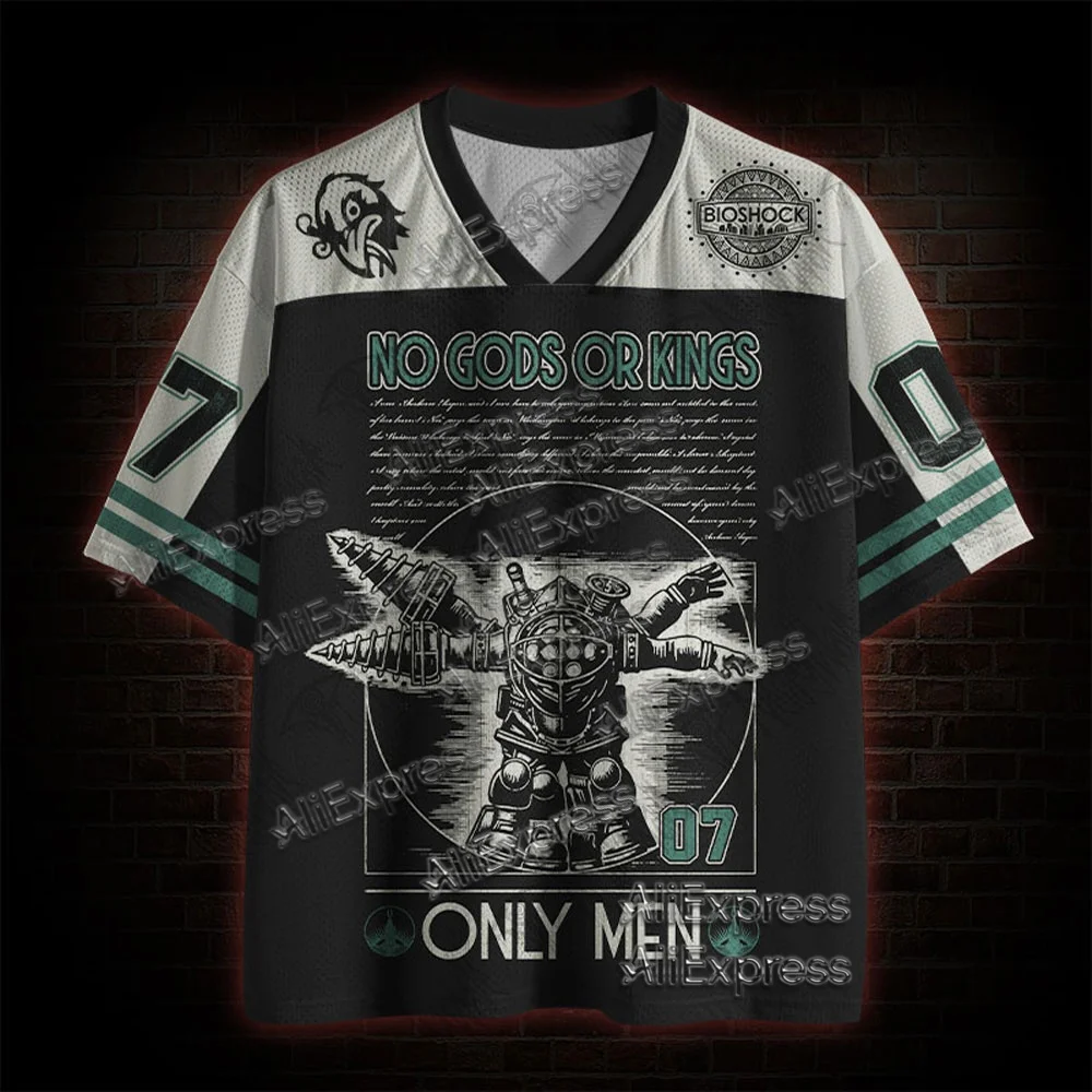 (ZZ) New Dark Series, Street Trendy Quick Drying Mesh Jersey, Sports Breathable Adult V-neck T-shirt, Handsome and Comfortable