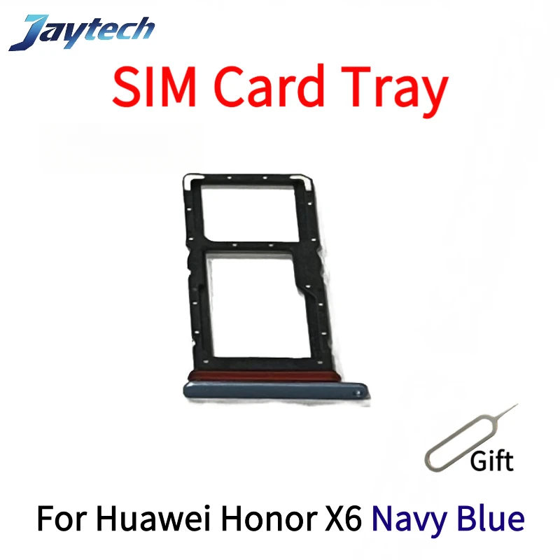 화웨이 Honor X6 X6A X7 X7A X7B용 SIM 카드 트레이 1개, SIM 카드 홀더 서랍, 휴대폰 교체 부품 (공구 포함)