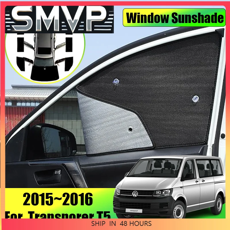 

New Window Sunshade Cover For Volkswagen VW Caravelle Transporter Multivan Doubleback T5 SWB 2003~2015 Car Sunscreen Car Accesso