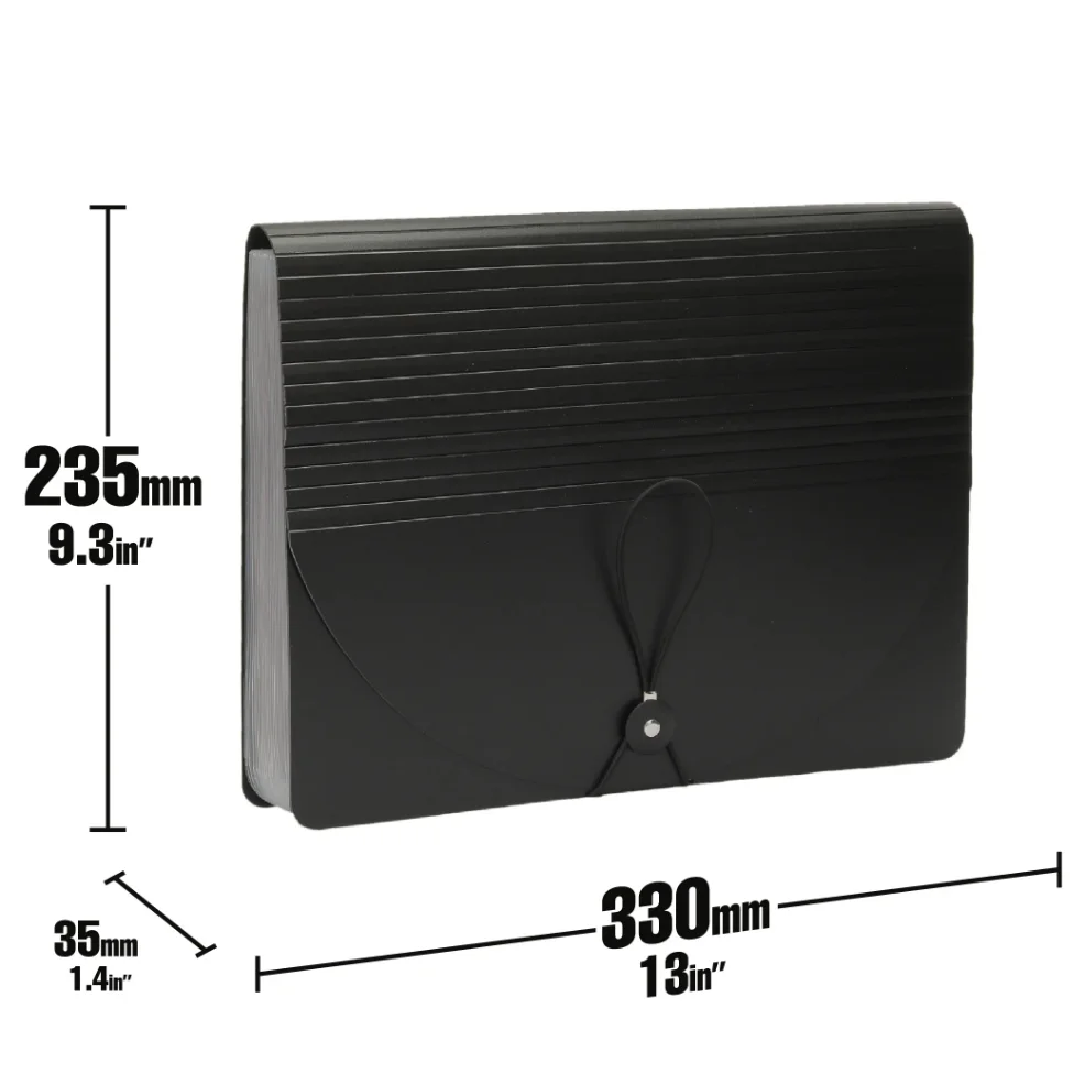 ORGAN FOLD FILE STORAGE FOLDER, 13/24 POCKET A4 LETTER SIZE PORTABLE DOCUMENT ORGANIZER
