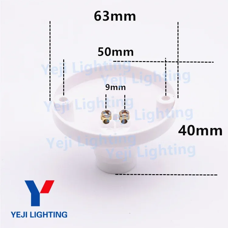 Держатель лампы E27 E14 ABS пластик