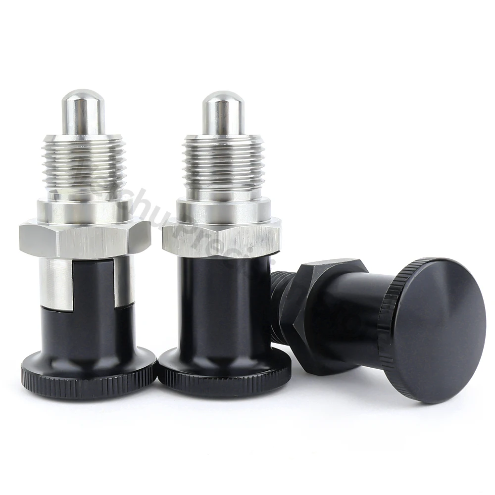 VCN215 Light-load Short-type Indexing Plunger,Top Thread, Spring Knob Plunger, Split Positioning Column, Spring Lock Pin