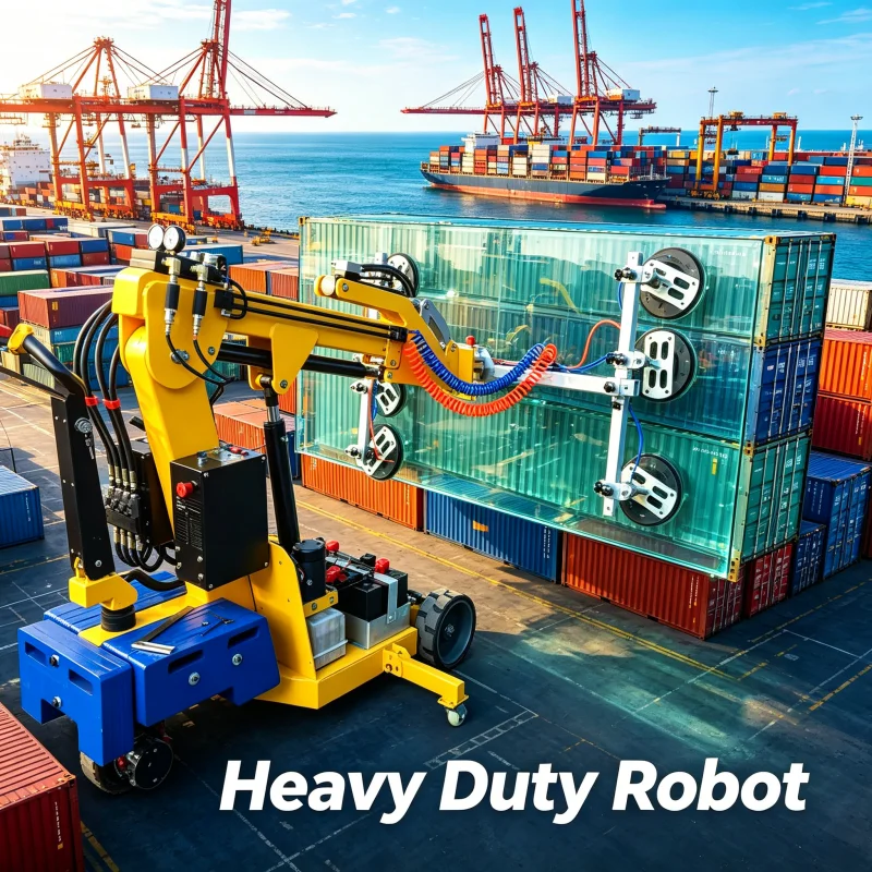 600kg Vacuum Glass Sucker Lifter 6 Pads Glazing Machine Factory Direct Sale Professional Heavy Duty Glass Lifting Equipment