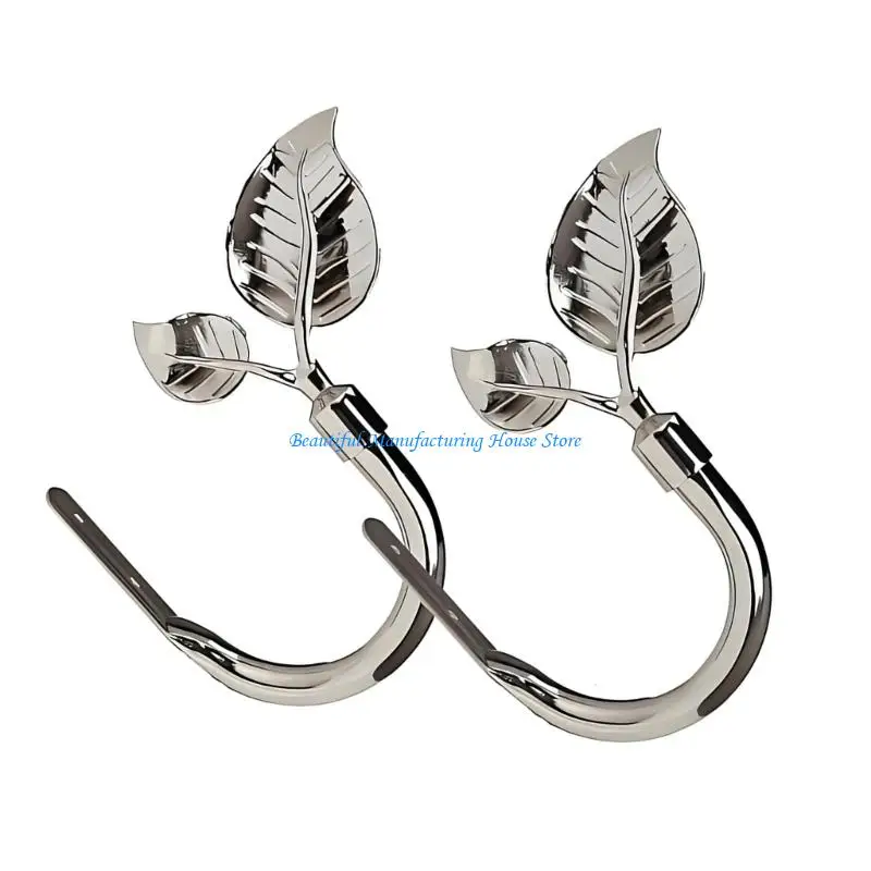 E56A Curtain Tiebacks Curtain Holdbacks Curtain Hooks Curtain Tie Backs Wall Mount Curtain Holder Curtain Pull Backs