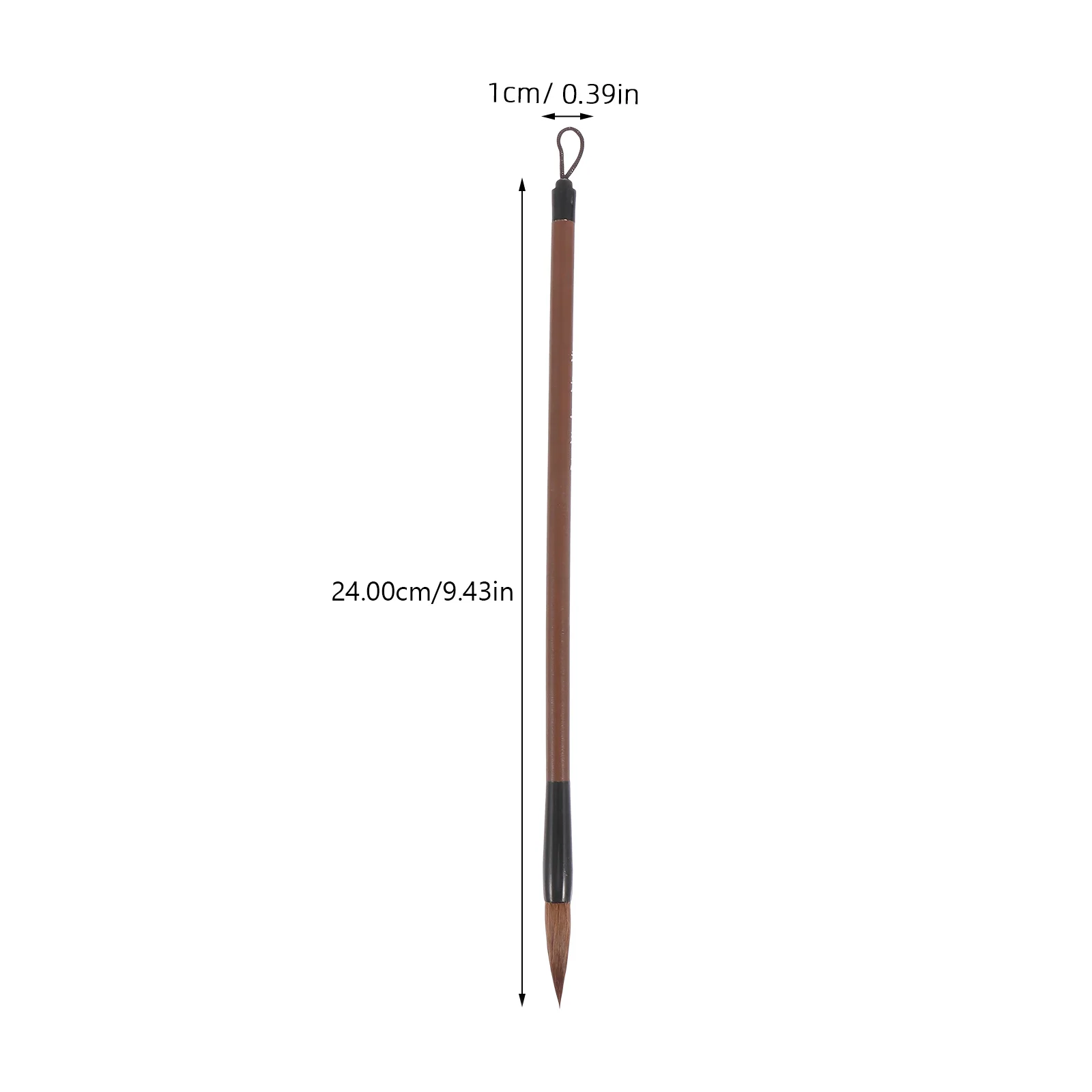 6 قطع من فرشاة الخط العملي بتصميم حبل سهل الغسيل وجاف للمنزل والمدرسة والمكتب واللوازم الفنية وقلم فرشاة #5