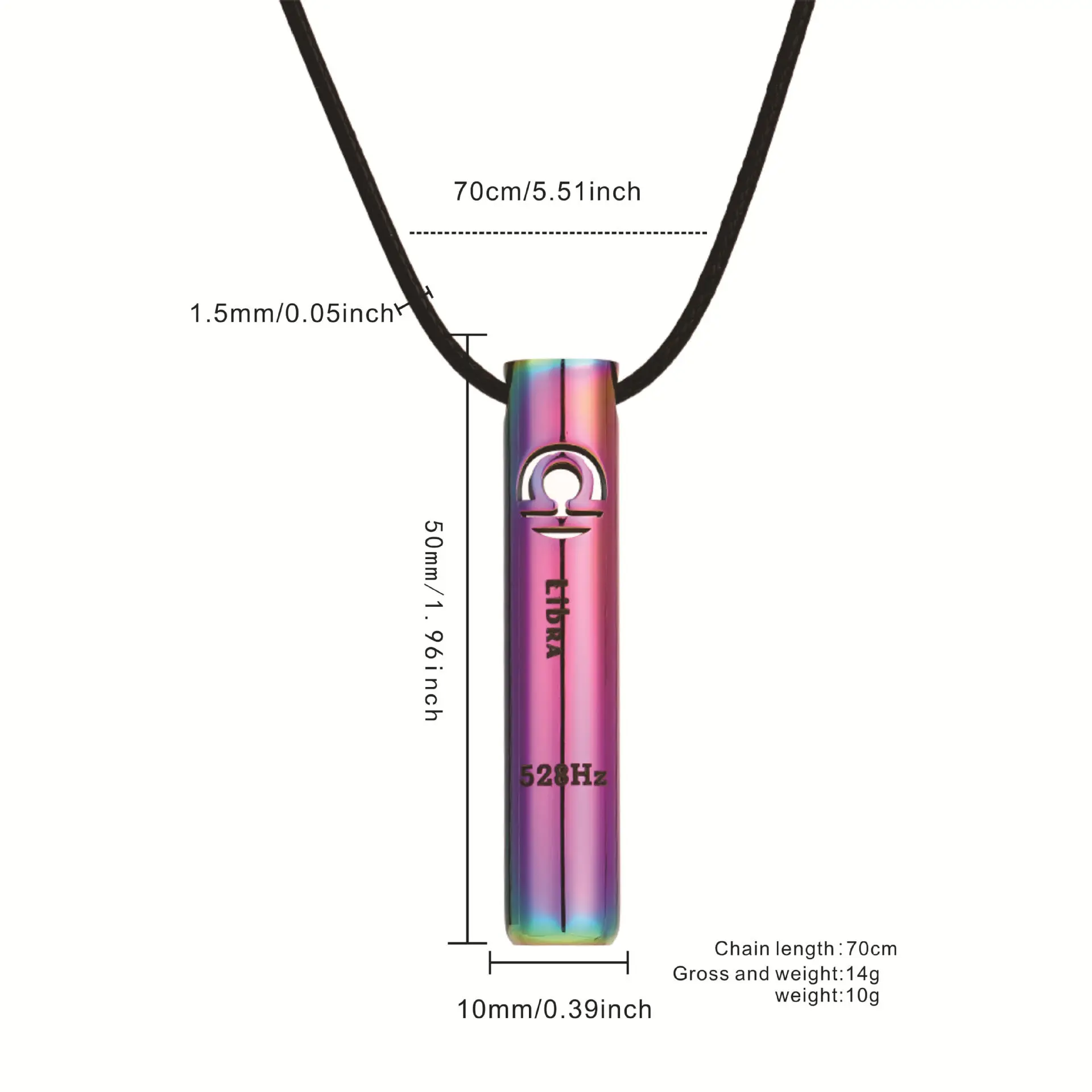 Stainless Steel Meditation Mindfulness Breathing Pendants 12 Zodiac Signs Stress Relieving Anxiety Whistle Sports Necklace