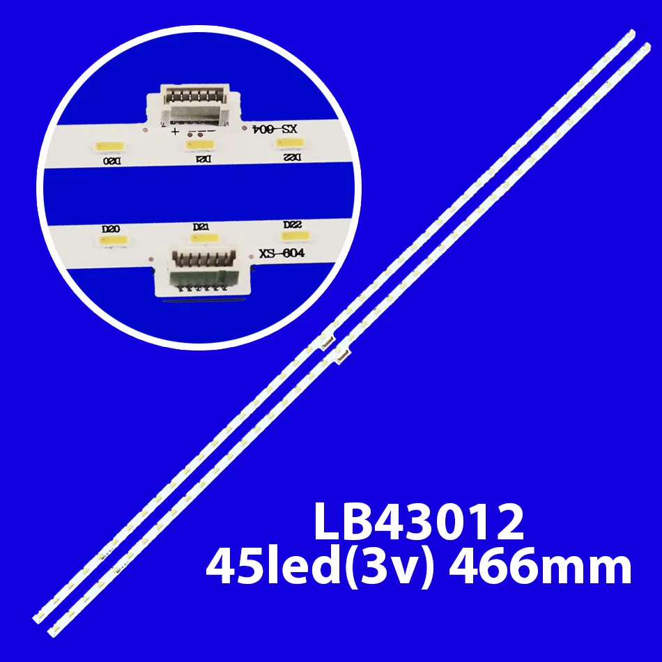 2PCS x LED Backlight Strip for 43