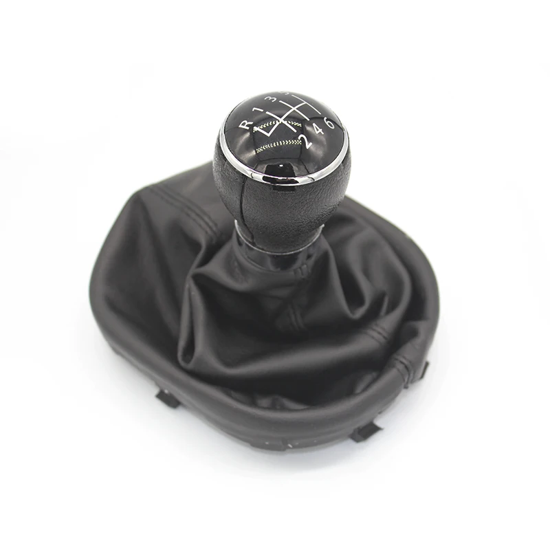 For VW Touran 2003-2010 Caddy MK2 2004 2005 2006 2007 2008 2009 5/6 Speed Gear Shift Knob Gearstick Gaiter Boot  Car Accessories