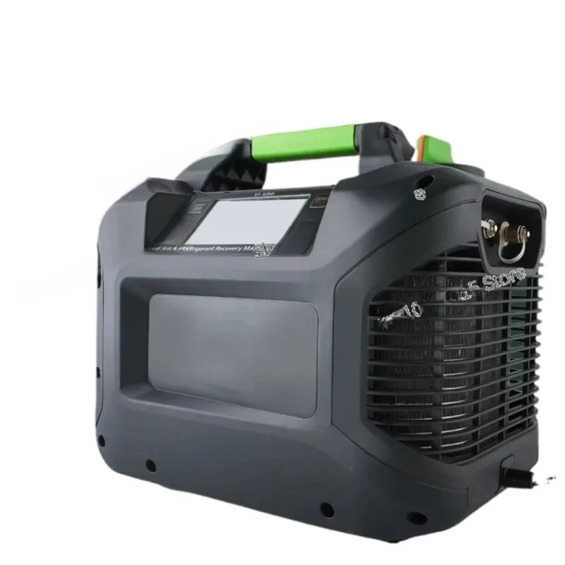 ST-520D Refrigerant Recovery Portable Car Conditioning Maintenance Compressor 220V With 1HP Brushless Motor