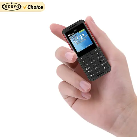 SERVO BM5310 3SIM 카드 지원 미니 휴대폰 – 자동 통화 레코더, 블루투스 다이얼, 단축 다이얼, 매직 음성, 1.3인치 화면
