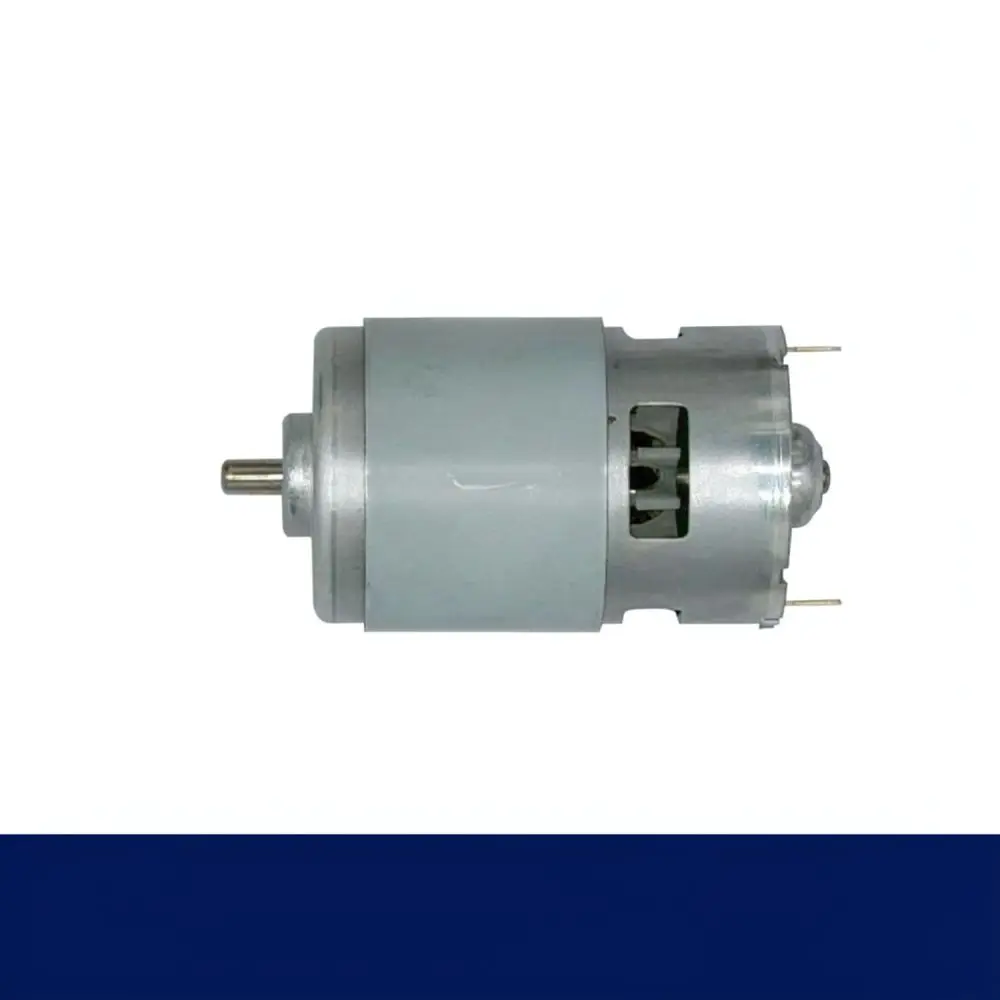 21V 775 Brushed DC Motor Smooth Shaft Engine For For Tiexin Cordless Angle Grinder Chainsaw Air Blower Spare Power Component