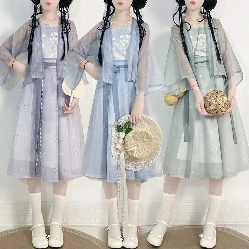 2026-female-original-song-dynasty-improved-hanfu-3-piece-set-women-spring-summer-chinese-hanfu-coat-skirt-daily-modern-hanfu-set