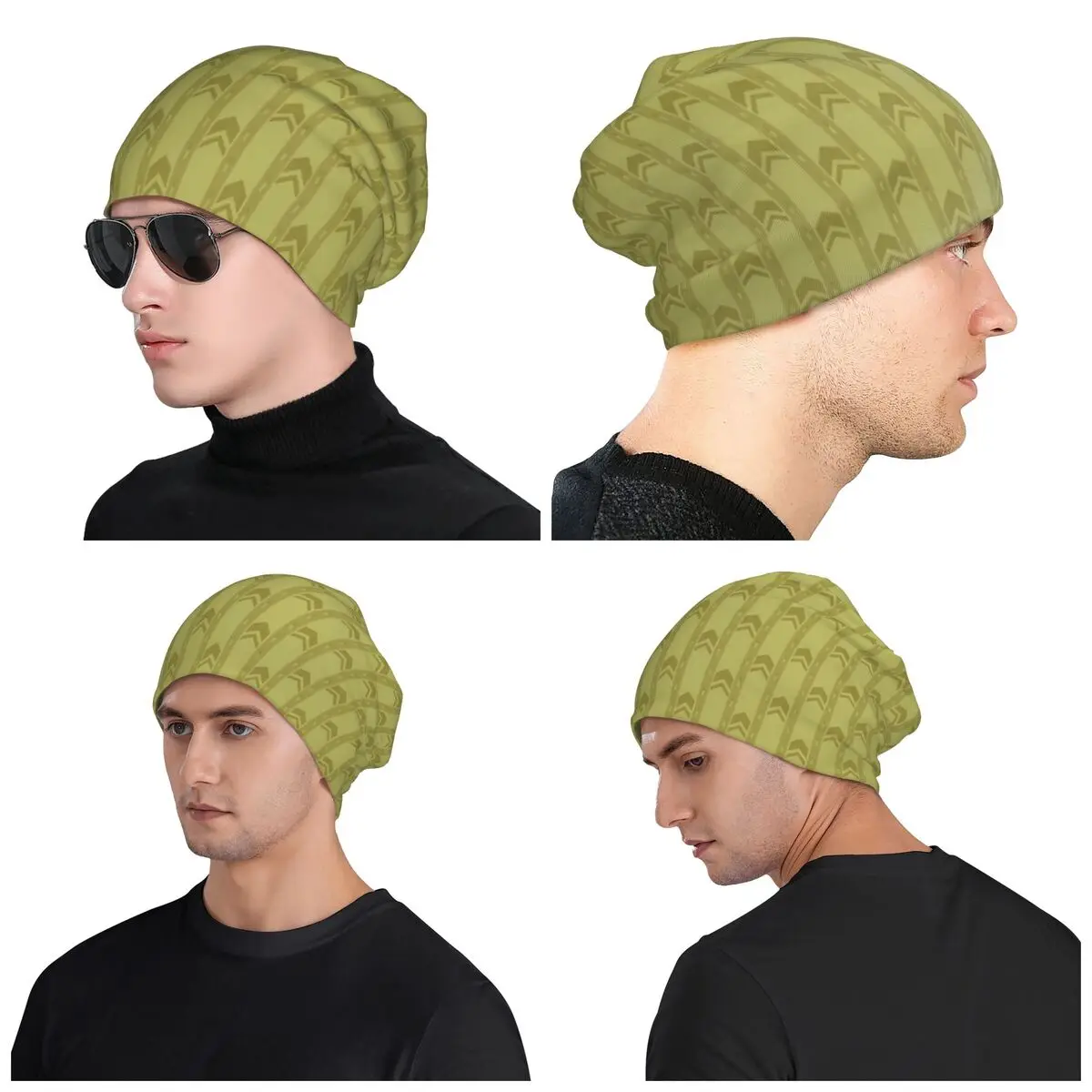 

The Backrooms Wallpaper Men Women Adult Beanies Caps Knitted Bonnet Hat Warm Hip Hop Autumn Winter Outdoor Skullies Hats