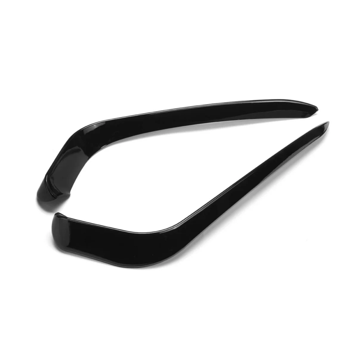 2x المصد الأمامي الضباب غطاء خفيف سكين الرياح المفسد لشركة فولكس فاجن باسات B8 البديل R خط 2016 2017 2018 2019 الضباب مصباح الحاجب تقليم #6