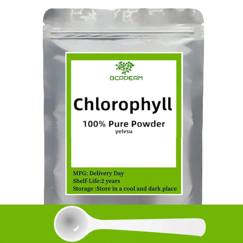 50-1000g 100% Pure Sodium Copper Chlorophyllin Chlorophyll