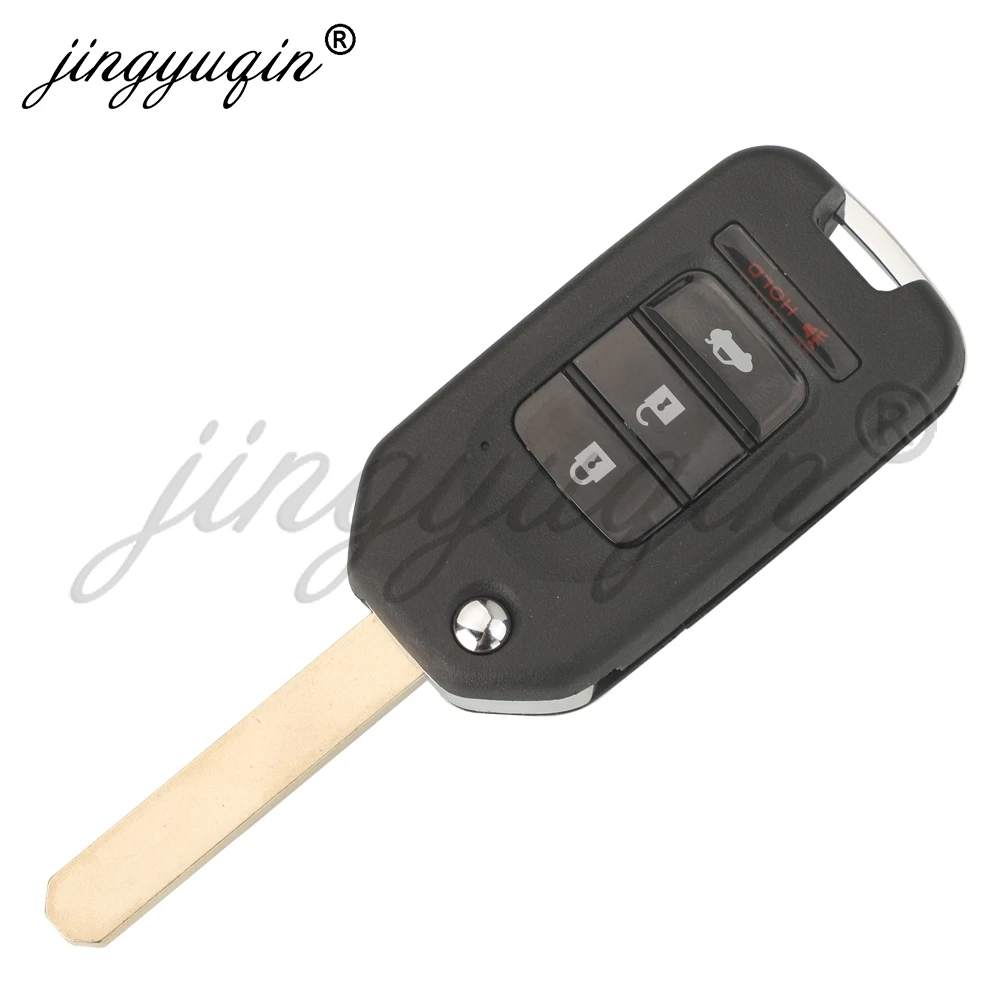1/5pcs Remote Car Key Shell Case for Honda Accord Greiz Gienia CRV XRV HRV WRV Civic Breez City Fit Spirior Jade Crosstour Jazz view 2