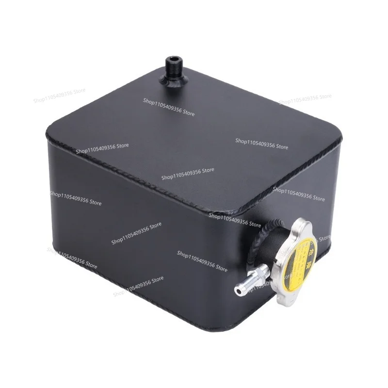 

For Automotive General Modification Accessories Aluminum Water Tank Cooling Kettle 2.5L Heat Dissipation Breathable Pot