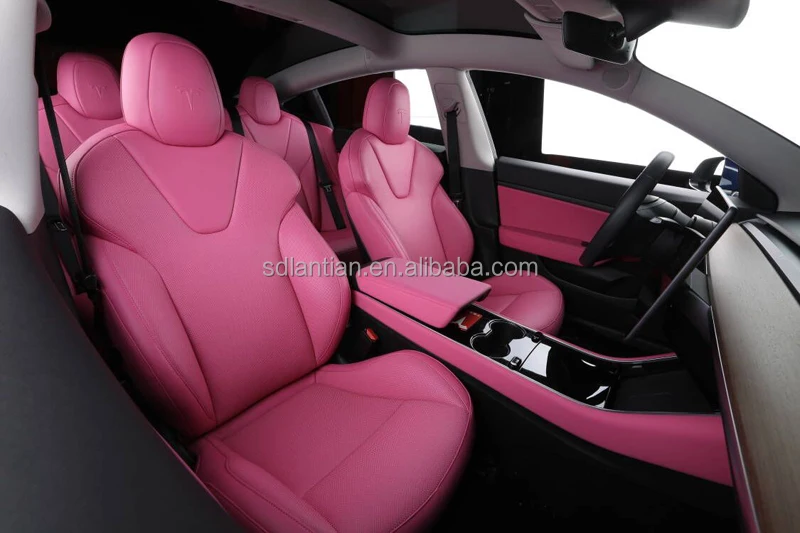 Luxury for Tesla Model X Car Seat Cover/for Tesla Model 3 Seat Covers/ Car Seat Protector for Tesla Model Y