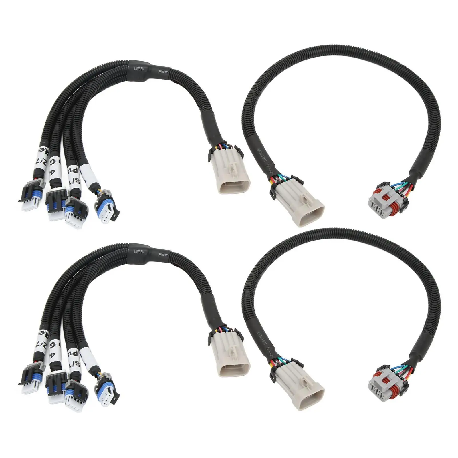 Ignition Coil Pack Relocation Kit Ignition Coil Extension Harness ABS High Performance for small BLOCK LSX for LS6 LS1