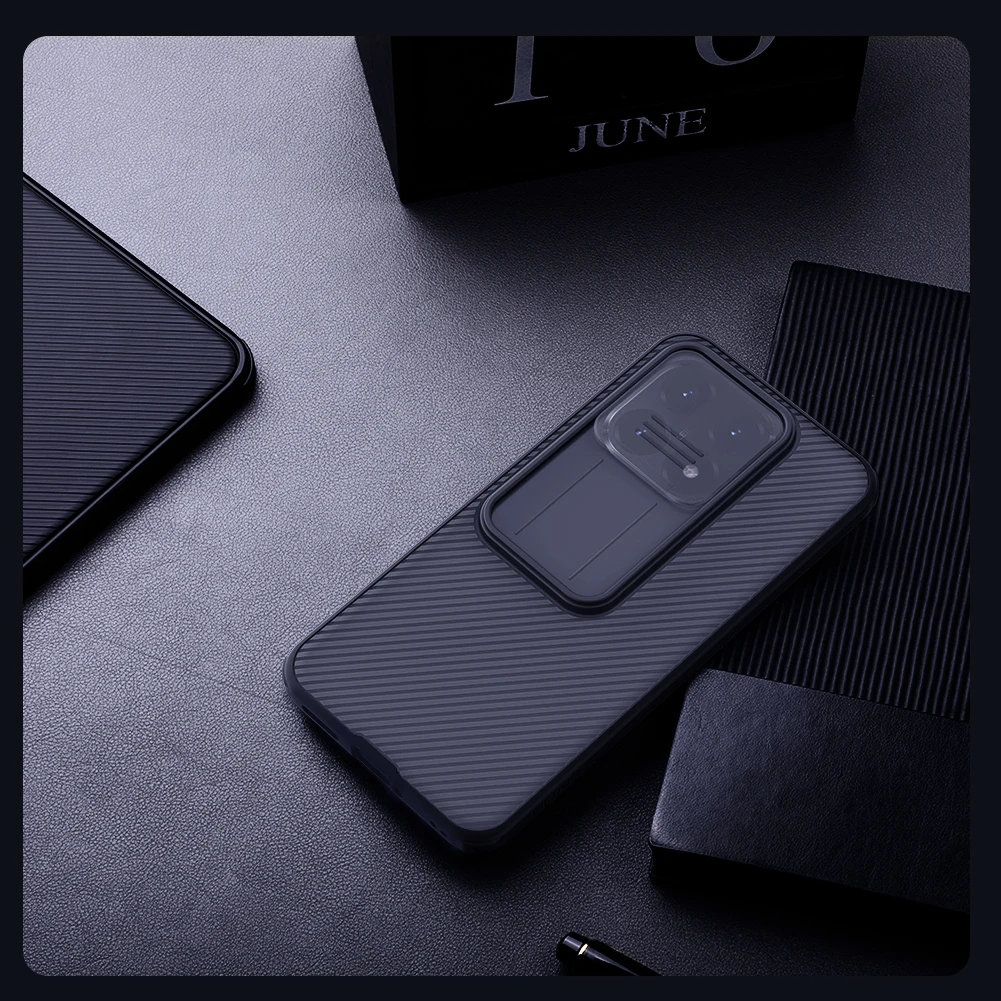 Nillkin para OnePlus 12 5G funda Camshield protección de cámara 360 lente contraportada funda protectora para 1+ 12