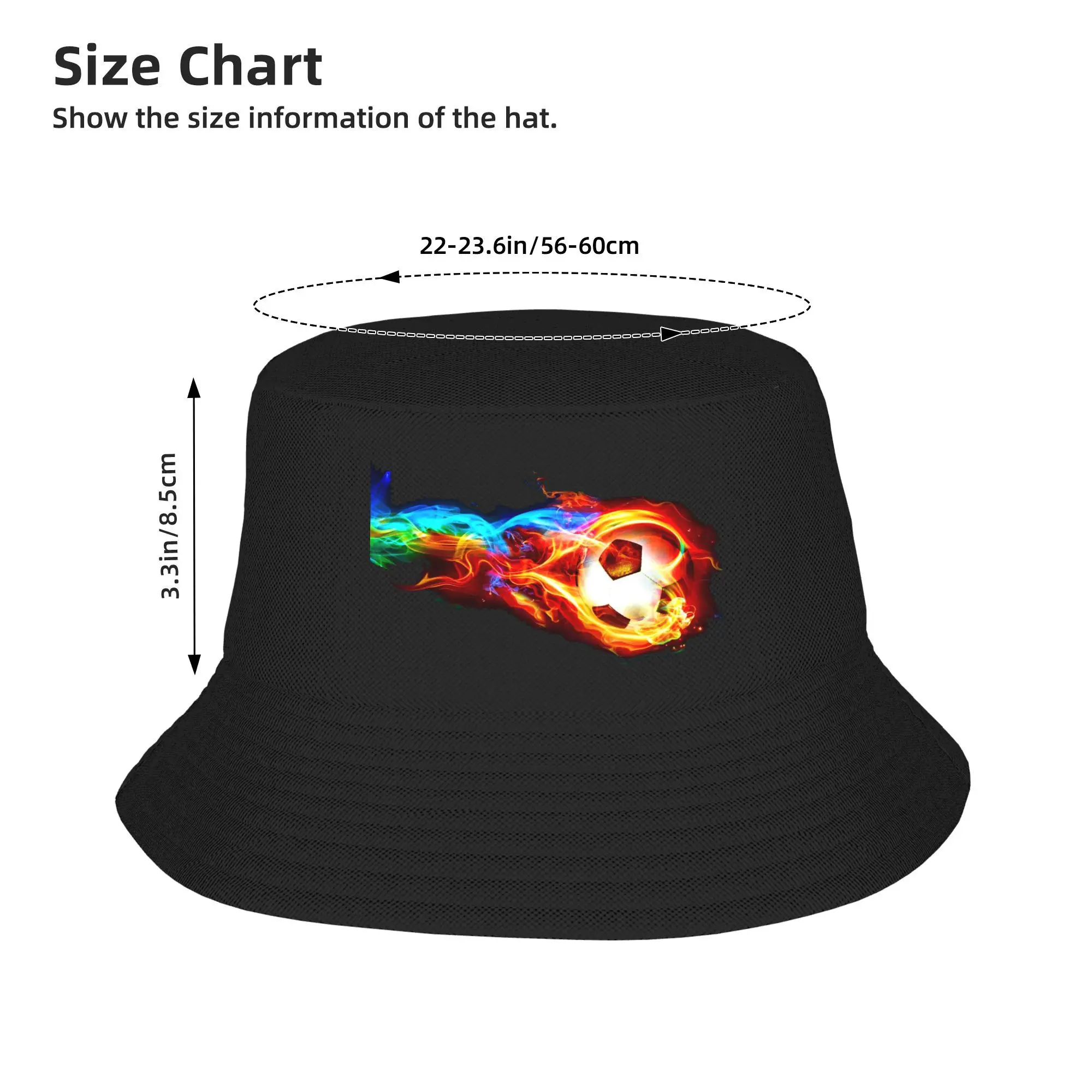 كرة القدم (4) قبعة دلو قبعات بنما بوب في الهواء الطلق خريف رائع لصيف الشاطئ الصيد قبعات الصياد للجنسين