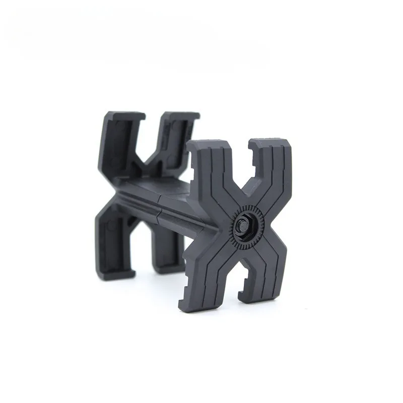 Adjustable Parallel Magazine Connector,5.56 Dual Magazine Coupler,New X-Style Parallel Toy Magazine Accessory