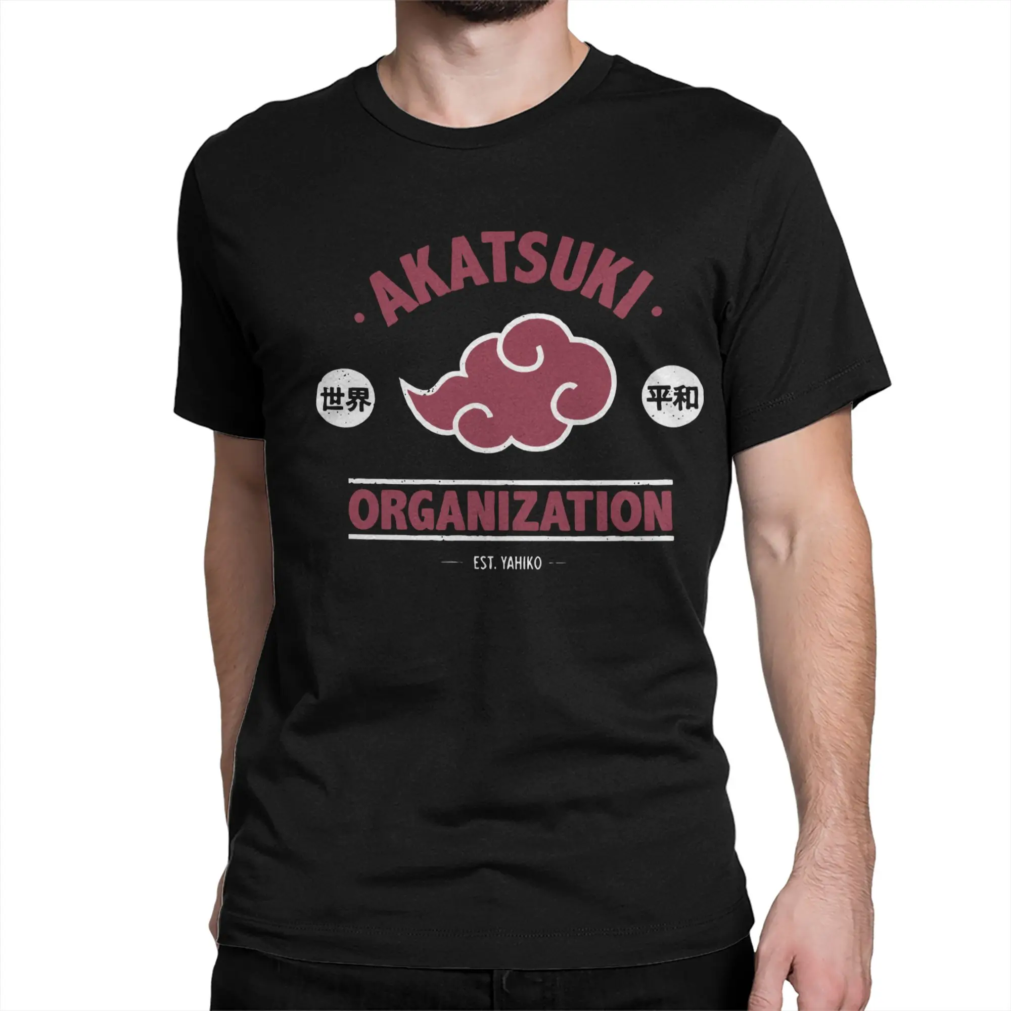 Org Daybreak T-Shirt for Men Women Narutoes Akatsuki Pein Japan Anime Funny Cotton Tees Crew Neck T Shirt Graphic Tops