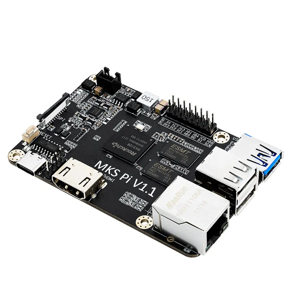 Imagem -06 - Makerbase-placa Mks pi V1.1 com Quad-core 64bits Soc Tela Motherboard Online Voron vs Raspberry pi Rpi Rpi