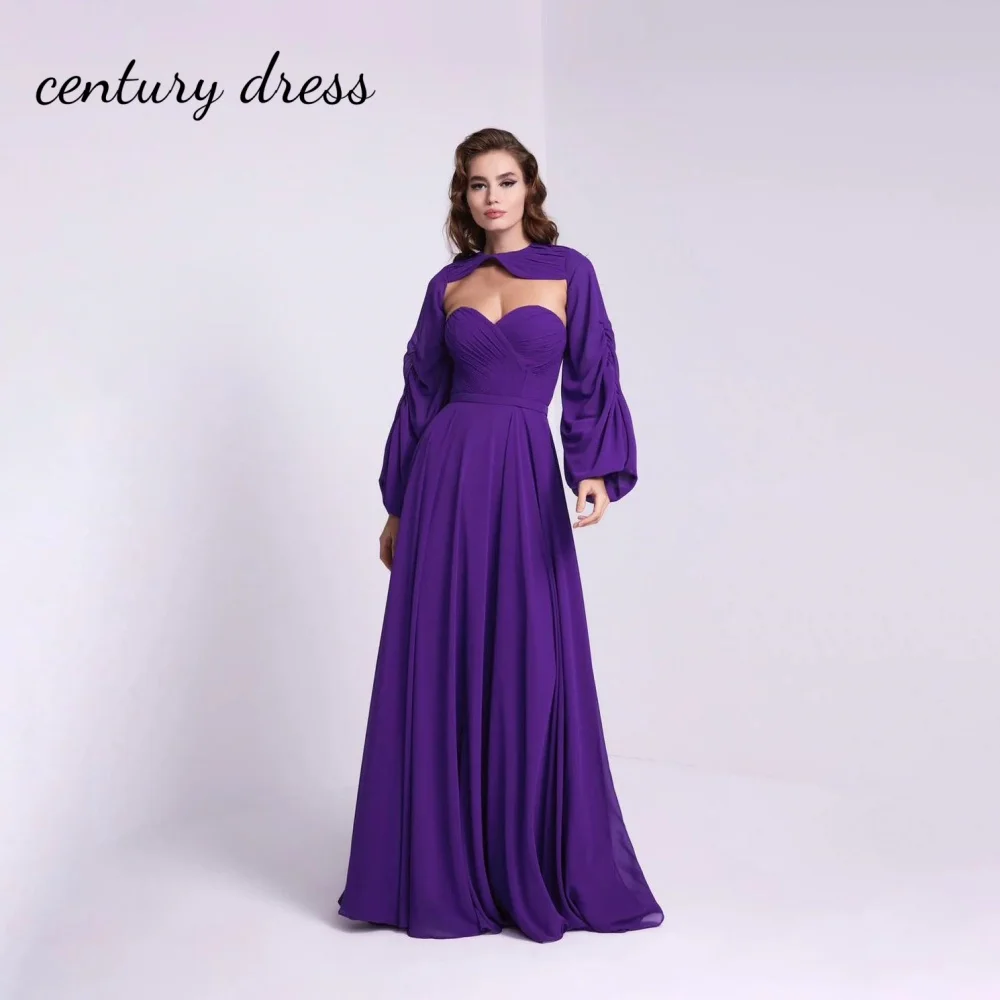 

Customized Sweetheart Women Prom Dress Mother Of The Bride A-Line Long Sleeve Charming Ruffle Party Dress Women Evening Gown