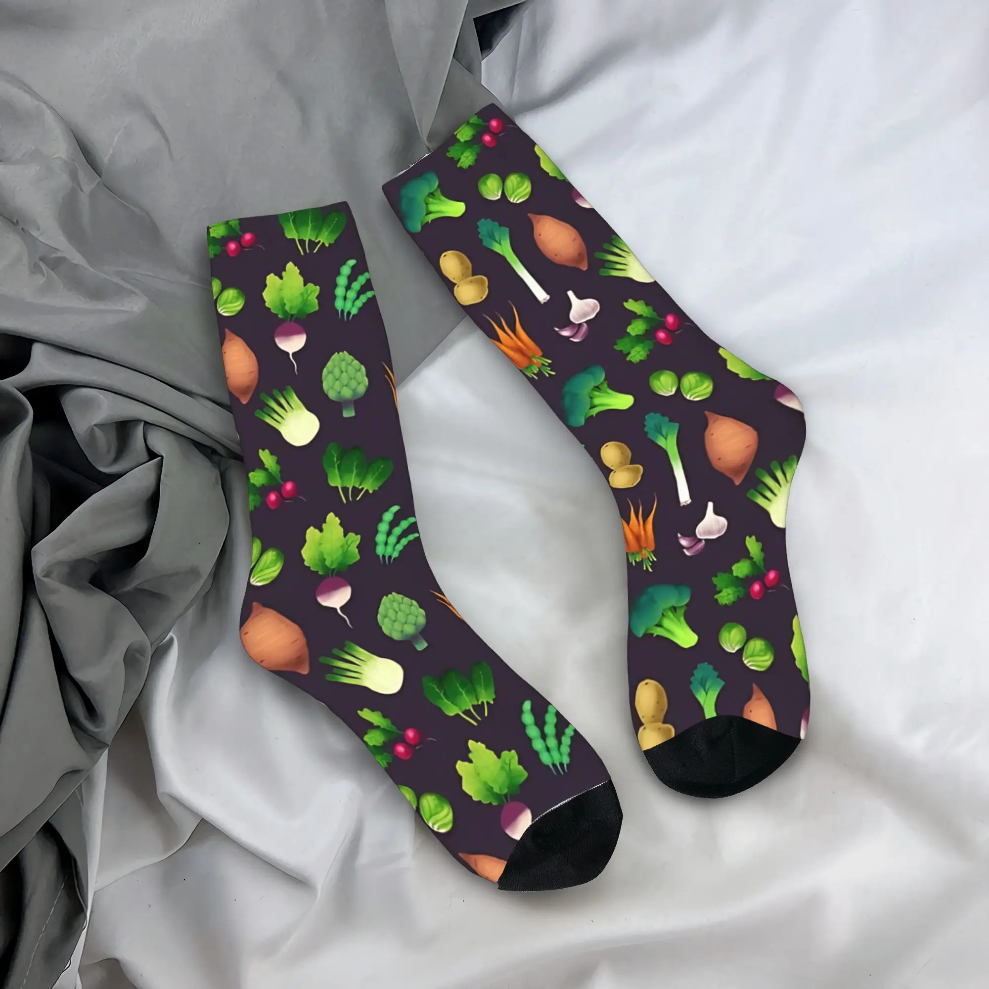 

Чулки для фермерского рынка, винтажные носки, мужские теплые мягкие носки унисекс, зимние нескользящие носки для бега на заказ, подарок на день рождения