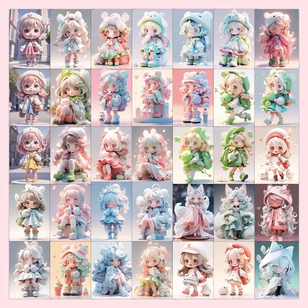 60 Pieces of Cartoon Waterproof Stickers, Phone Case Decoration Stickers, Planner Stickers, Stickers, Waterproof Stickers, Advantages: Waterproof, Can Be Re-Pasted Repeatedly, No Residue, Beautifully Designed.