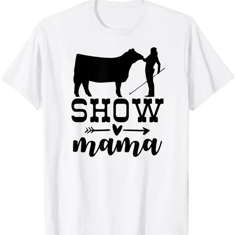 Show Cattle Life Cow Mom Beef T Shirt