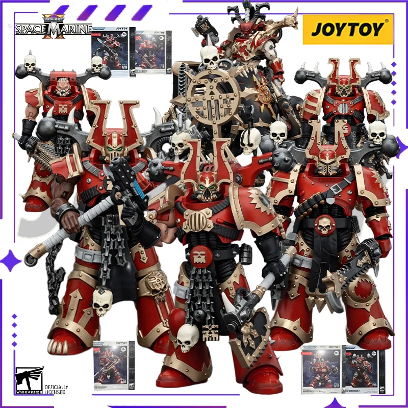 

Brand New Stock Genuine JOYTOY Original40K1/18movable Doll Swallower of The World, Sadistic Warrior Movable Model Toy Collection