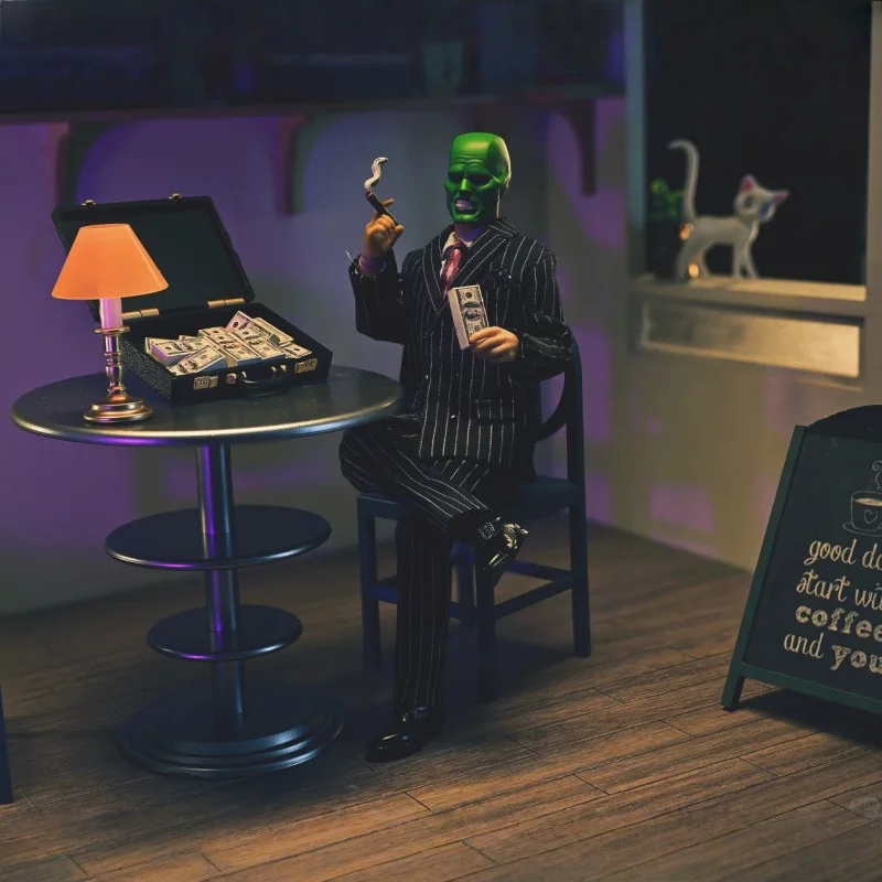 In Stock Brotoys Disguised Mask Hero Jim Carrey Lr009a Lr009b 1/12 Movable Doll Figurine Holiday Gift