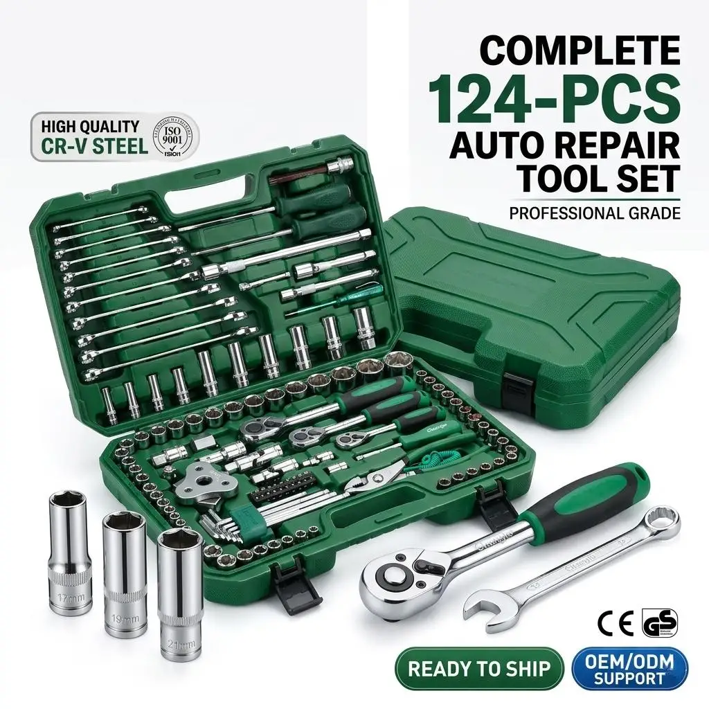 

PEIFENG 123+1pcs Professional Socket Tool Set for Cars Motorcycles and Bicycle Caja De Herramientas