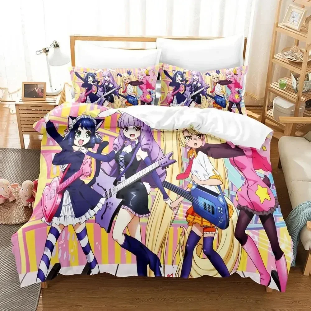 Anime Show By Rock Supplies Set Duvet Cover Set Bedding Sets For Adults Bed With Pillowcases No Filling Luxury Birthday Gifts 3
