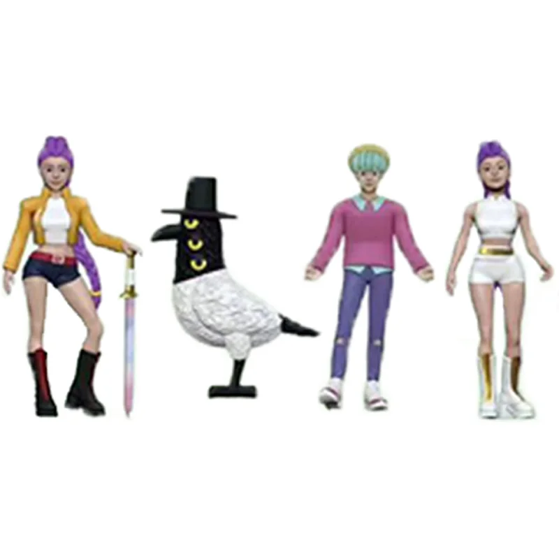 18 pçs kpop caçadores de demônios caixa cega figura brinquedo derpys tigre rumi mira zoey buceta estatueta boneca para fãs presente aniversário natal