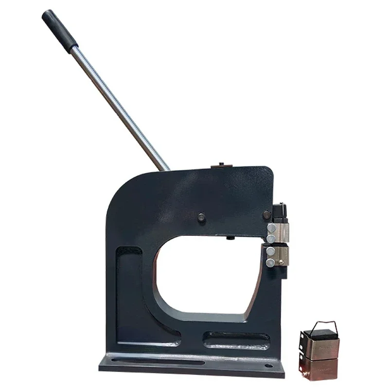 

Металлический носилок Термоусадочная машина SS-16 с ручным рычагом Ручная термоусадочная машина для листового листа с двумя комплектами губок Глубина горла 1,5 мм/16GA