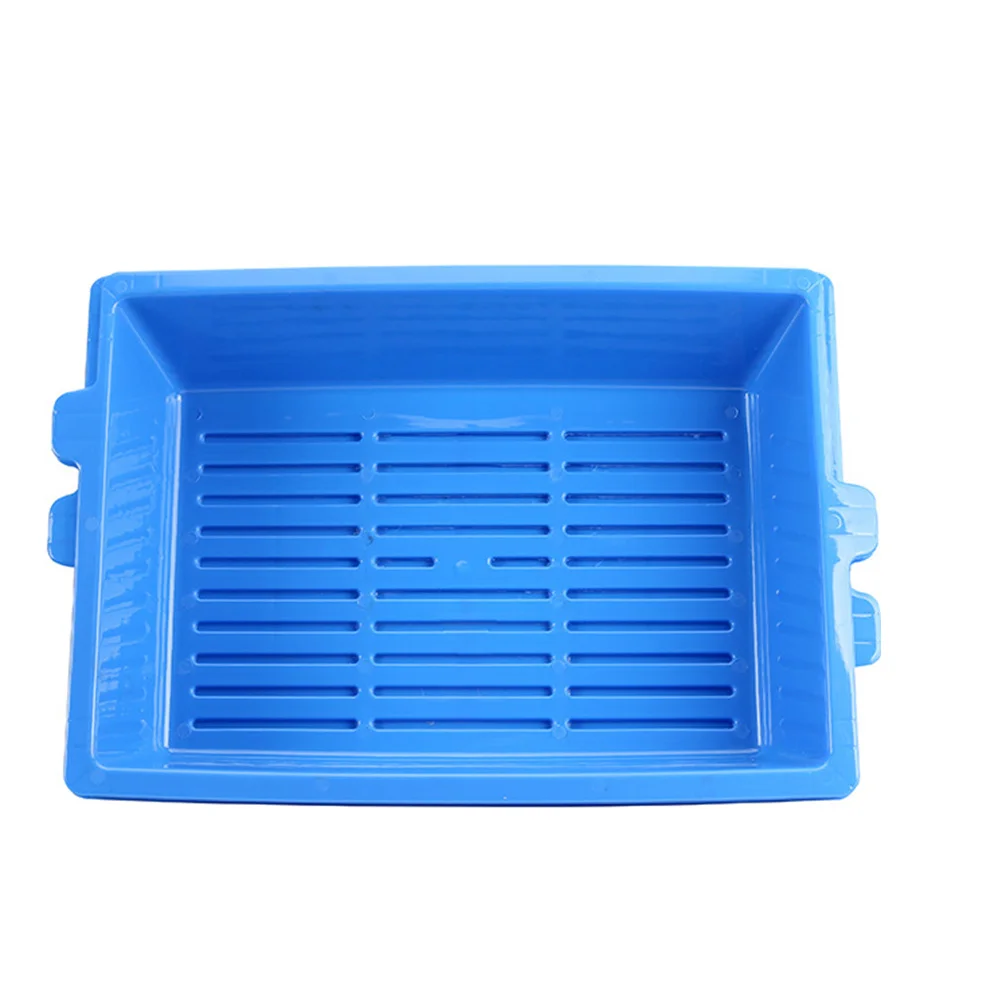 

1pc Durable Spill Prevention Toilet Easy Layer Toilet Cat Litter Box Basin Basin Cat Supplies Pet