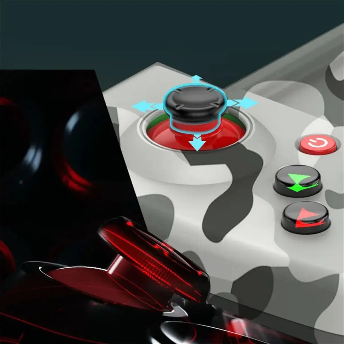 New Electronics Phone Controller Gamepad Joystick for Android, Direct Play Low Latency Mobile Gamepad for Galaxy Gaming Control