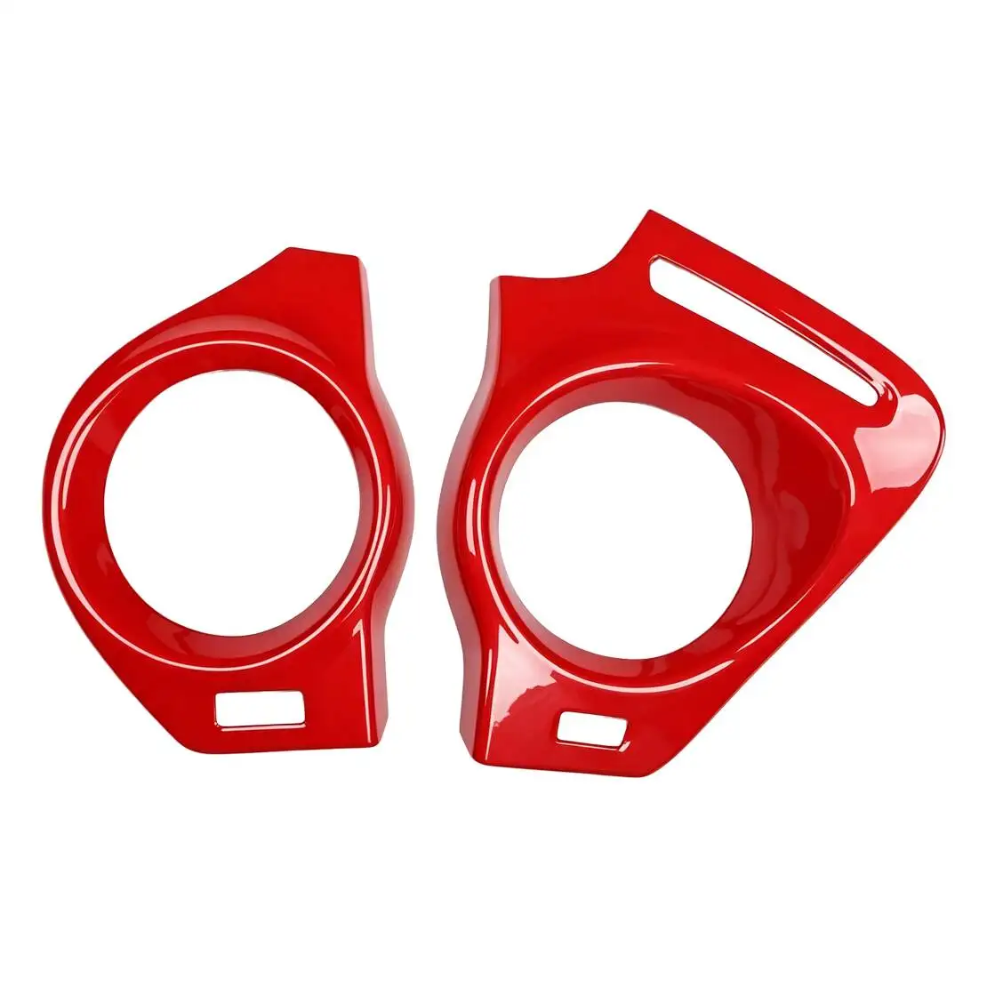 1 Pair Red Side Air Vent Outlet Cover Trim Fit For Lexus IS250 300 350 2006-2012