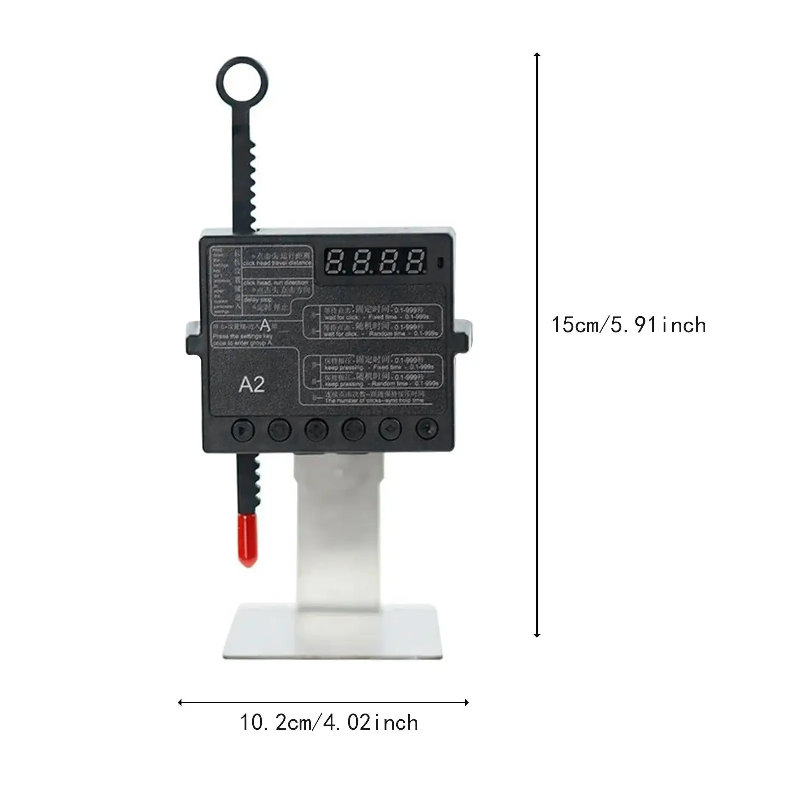 Physical Click Auto Keyboard Clicker Adjustable Speed Professional High Reliability Game Hang up Assistance Auto Clicking Tool