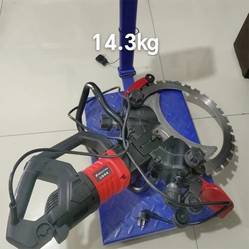 Concrete cutting 29CM deep handheld portable cutting saw ring saw brushless high power road slotting machine