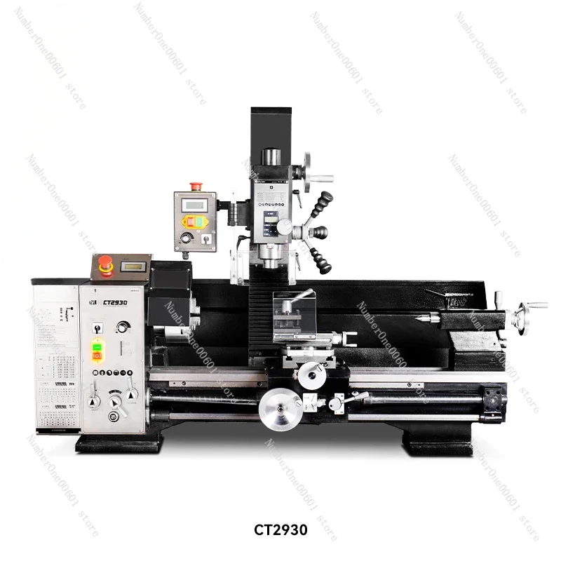 CT2930 Multifunctional Machine Tool, Three-in-one Small Lathe for Drilling and Milling